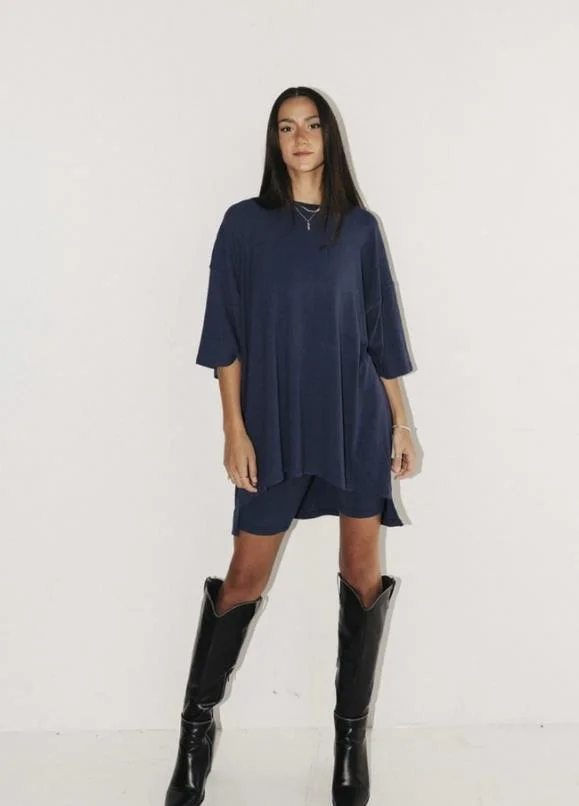 Nigikala Nigikala And Summer 2025 New Loose Size Women's Clothing Casual Home Short-Sleeved T-Shirt Shorts Set