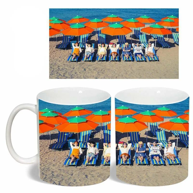 방탄소년단 Permission To Dance Summer Photo Mug Cup