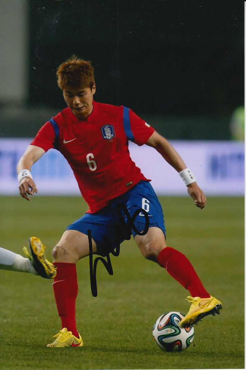 SOUTH KOREA HAND SIGNED KI SUNG YUENG 6X4 Photo Poster painting 1.