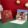 (US Only)6PCS DIY Diamond Art Greeting Cards Xmas Designs for Festivals and Celebrations
