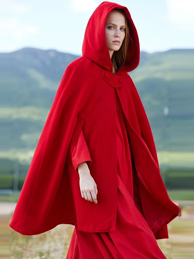 Gothic Hooded Cape Jacket wearshes