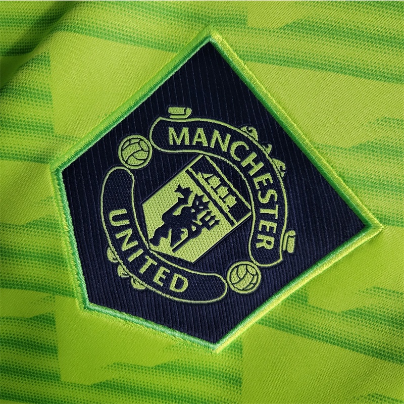 2022/2023 Football Shirt Manchester United Third Away Green