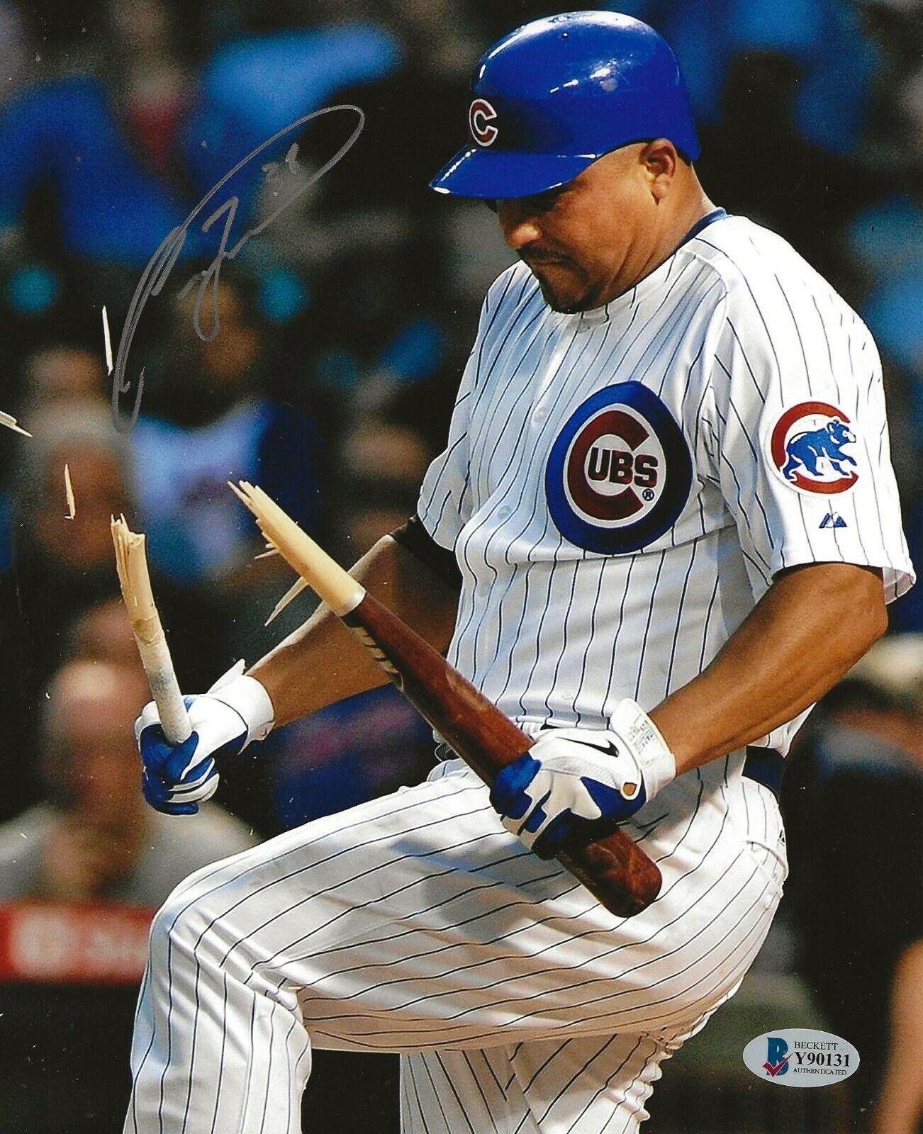 Carlos Zambrano signed Chicago Cubs 8x10 Photo Poster painting autographed 2 BAS Beckett