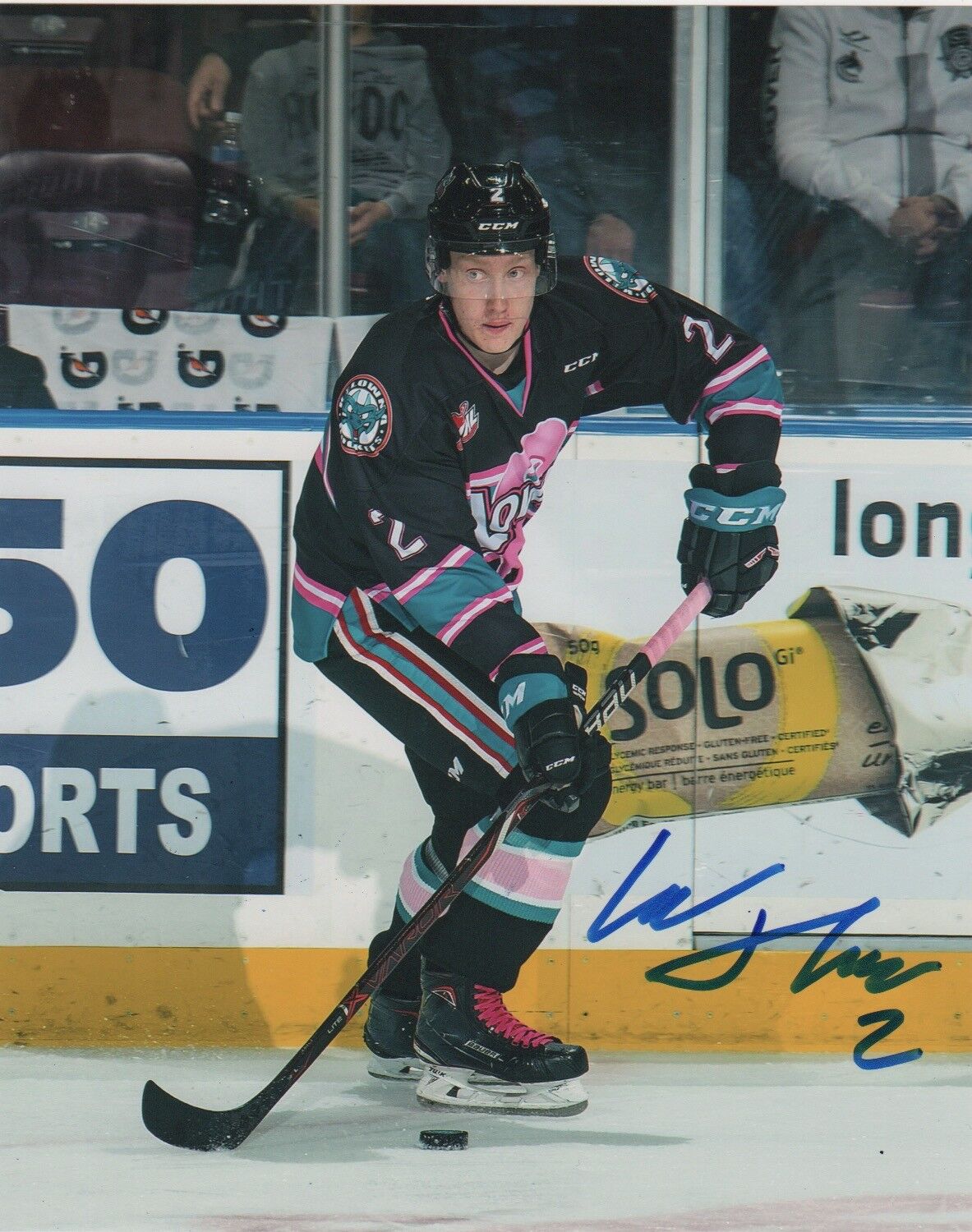 Kelowna Rockets Lassi Thomson Autographed Signed 8x10 Photo Poster painting COA