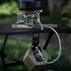 Stainless Steel Gas Canister Hanging Hook with Opener for IGT Camping Table