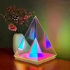 Infinity Cube Table Lamp,3D Art Cube Acrylic lamp,Color Changing Lamp for Bedroom Living Room,Party Dinner Decor Creative Light