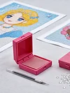 Scented Diamond Painting Glues Clay Wax with Storage Box Colorful Square Clay Glues for Adults Beginners Tools