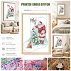 Stamped Cross Cross cross stitch kit for Adults Christmas Stocking 14CT 35x49cm tapestrymarket