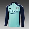 2025/2026 Arsenal Half-Pull Training Suit Light Green Football Shirt 1:1 Thai Quality