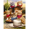 Diamond Painting -DIY Full Square Drill Cats