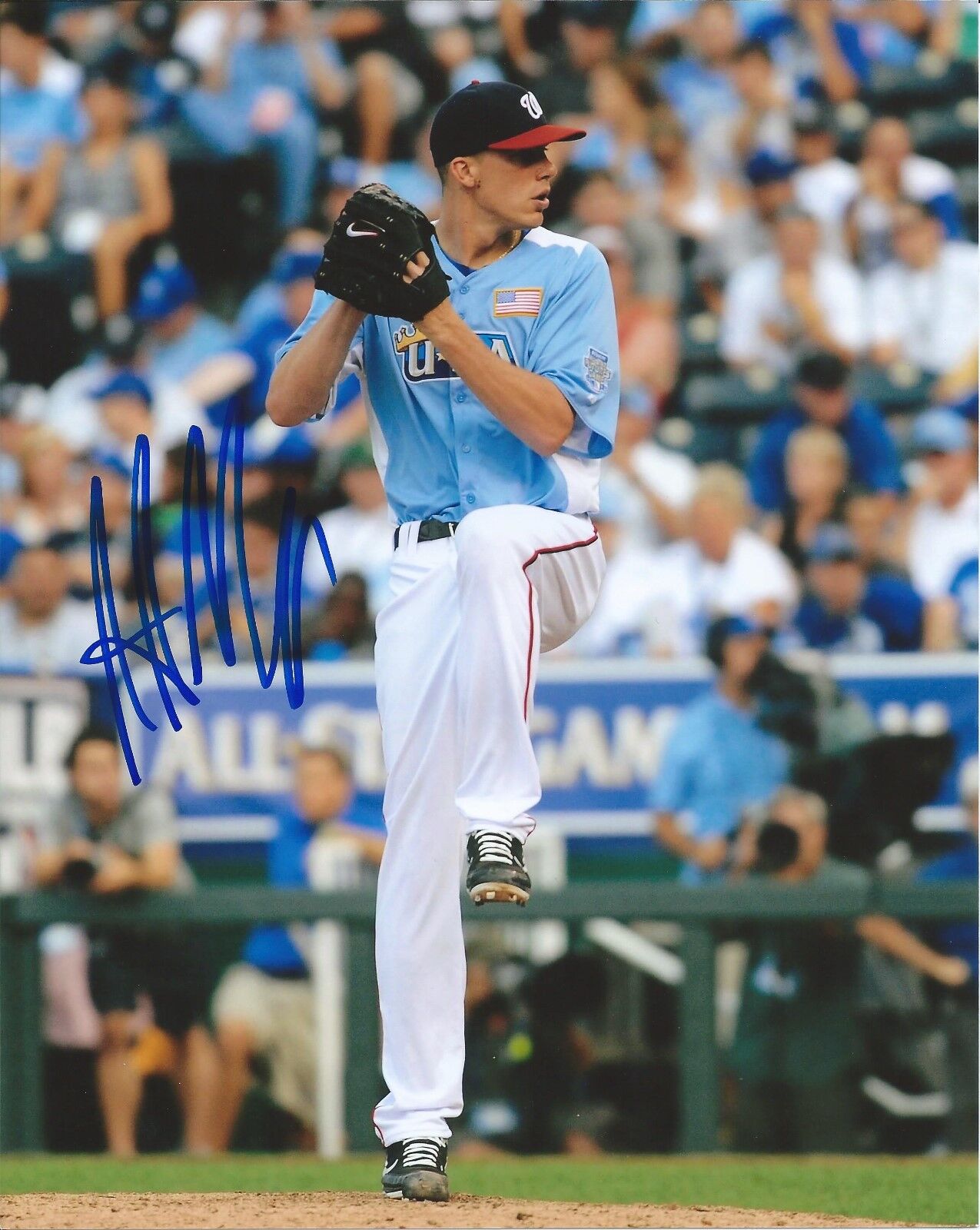 ALEX MEYER signed MINNESOTA TWINS 8x10 Photo Poster painting