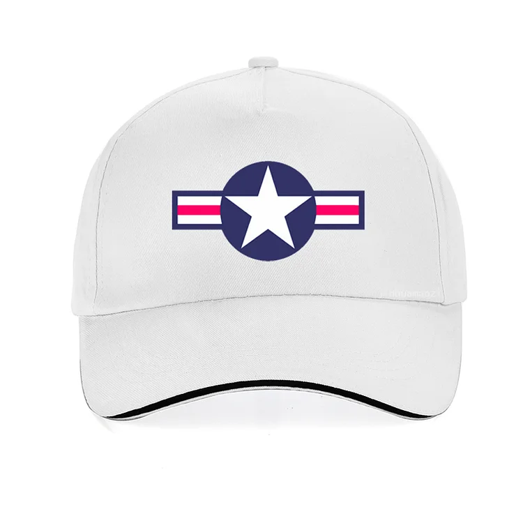 Funny Five Star United States Air Force Army baseball cap High Quality man Summer cool baseball cap Adjustable Snapback Caps