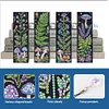 4Pcs Special Shape Flowers Mushroom 5D DIY Diamond Painting Bookmark for Adults