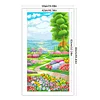 (US Local)Secret Garden -11CT Stamped Cross Stitch Kit(50x90cm)