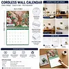 2027 New DIY Diamond Painting Flower Animal Wall Calendar Kit 12-Month Flip Calendar Design Home Decor