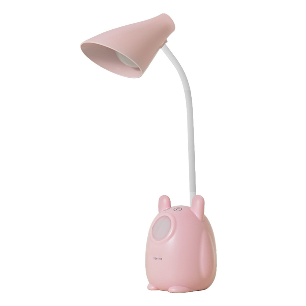 

LED Rechargeable Cute Cat Desk Lamp Dormitory Eye Protection Reading Light, 501 Original