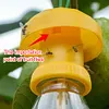 20Pcs Fruit Fly Traps with Attractant Liquid Orchard Plastic Pest Insect Catcher
