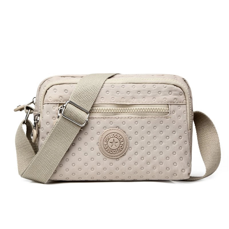 Washed Cloth Women’s Bag Shoulder Bag New Nylon Bag Casual Shoulder Crossbody Women’s Pouches Messenger Bag Water-Proof Bag