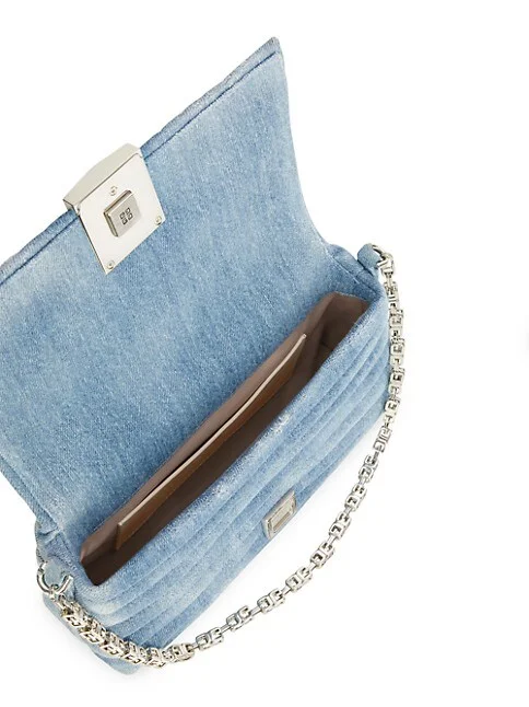 Givenchy Small 4G Denim Shoulder Bag 4.8 out of 5 Customer Rating