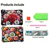 (US Local)DIY Diamond Art Diamond Dot Card Pack Diamond Painting Pouch (Gemstone Flower)