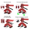 WOYO PDR500 Car Dent Pull Lifter Kits, With 3 Kinds of Foot Pad & Long/Round Tabs Adapter, PDR Tools Adjust the Width Between Foot Pad to Fit Different Dent, PDR Kits