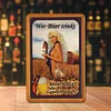 Wer Bier trinkt - Metal Tin Signs(8*12Inch/12*16Inch) - Bar
