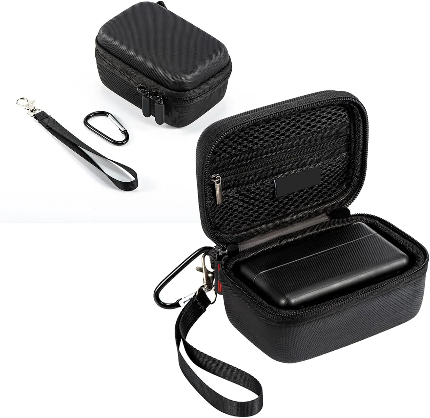 Carrying Bag with Wrist Strap and Carabiner for DJI MIC