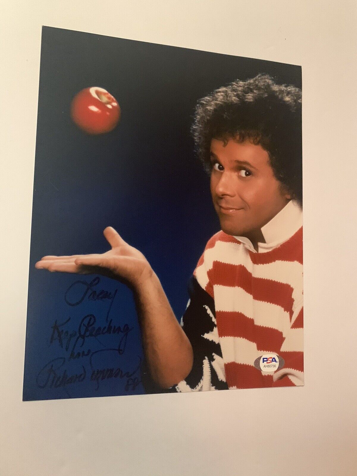 Richard Simmons Signed 8x10 Photo Poster painting Pic Psa Cos