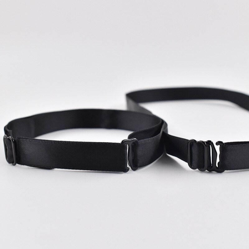 1.2cm Bow Tie Black Adjustable DIY Bow Tie Accessories for Adult Child Men Women Wedding Necktie Rope Maximum 45cm Elastic Band
