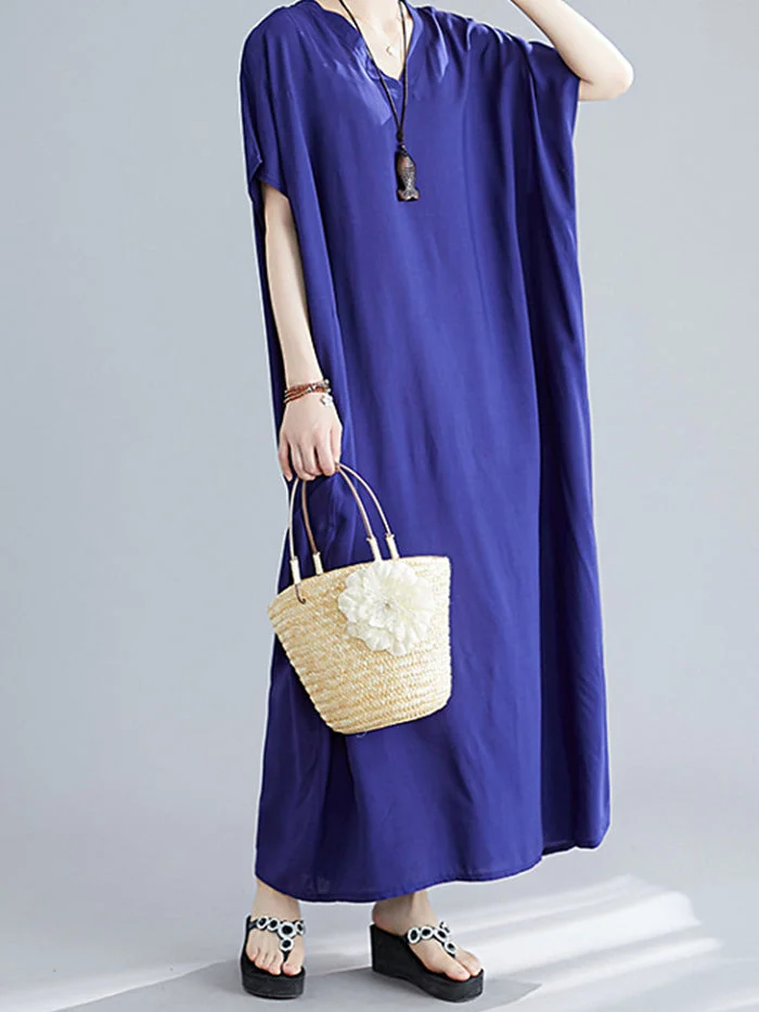 Summer New Ethnic Style Large Size Women's Casual Dress