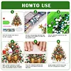 DIY Christmas Tree Diamond Painting Ornaments (Double-Sided)