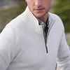Men's Cashmere Zipper Basic Sweater