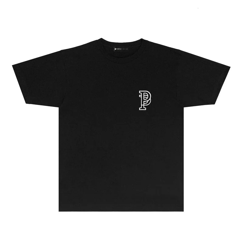 Purple 2023 new fashion T-shirt short sleeves