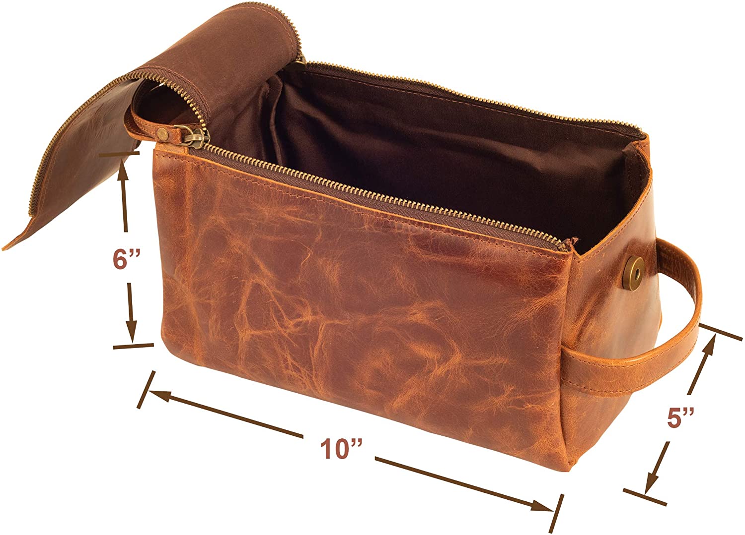 Leather Toiletry Bag For Men - Stylish And Practical