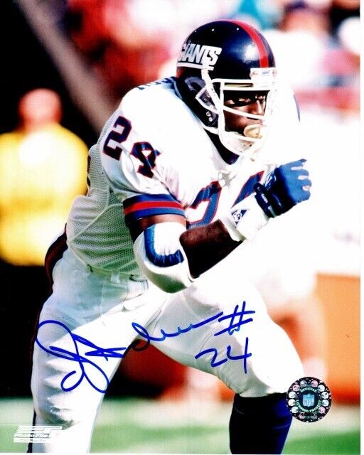 Ottis Anderson Signed Autographed New York Giants 8x10 inch Photo Poster painting 2x Super Bowl