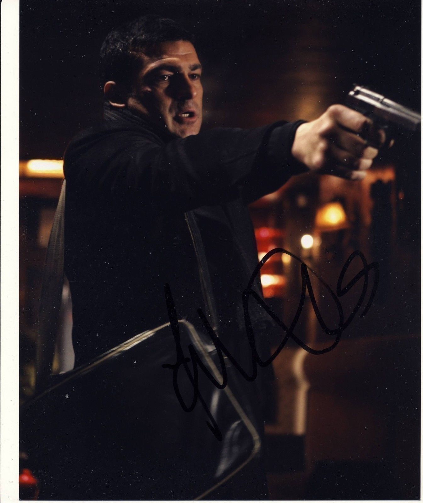 Tamer Hassan Autograph Signed 10x8 Photo Poster painting AFTAL [5066]