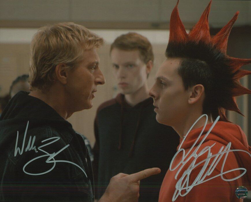 WILLIAM ZABKA, JACOB BERTRAND Autographed Original 8x10 Photo Poster painting LOA TTM