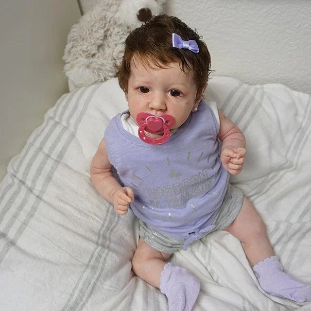  12 '' Realistische süße wiedergeborene Babypuppe Caterina - RSDP-Rebornbabypuppen-Rebornbabypuppen.de