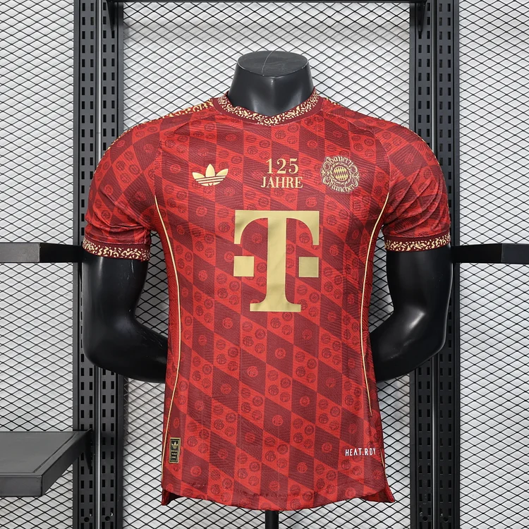 2025-26 Bayern Anniversary Edition Red - Jersey - Player Edition