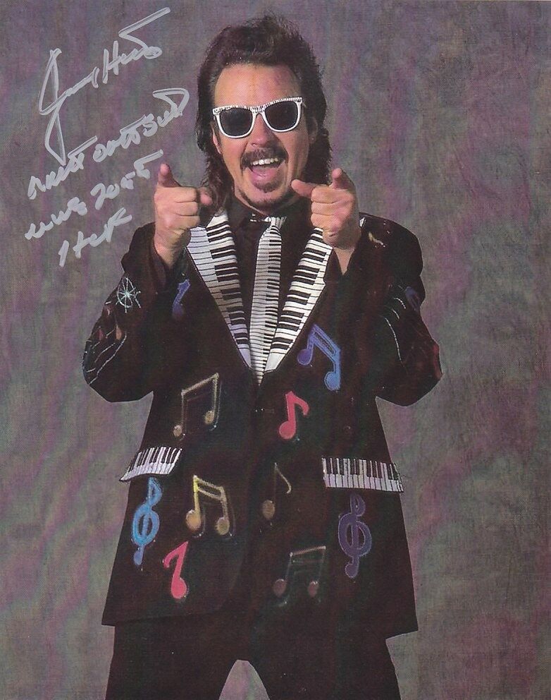 Jimmy Hart - Wrestling manager signed Photo Poster painting