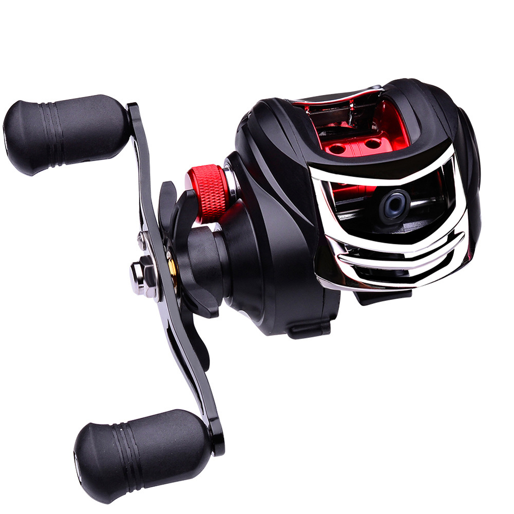 

8kg Max Drag Fishing Reel 7.2:1 Bait Casting Metal Handle Fishing Wheel, Left, 501 Original