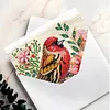 6Pcs Diamond Painting Flowers and Birds Greeting Card with Envelopes for Beginner Adult Holiday Gifts