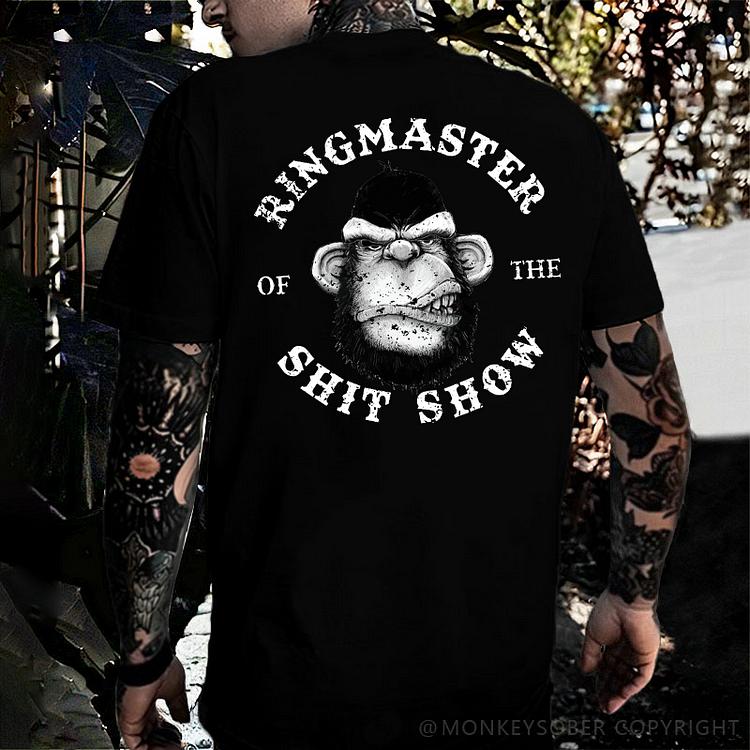 Ringmaster of the shit show T-shirt