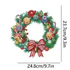 Diamond Painting Christmas Wreath Pendant