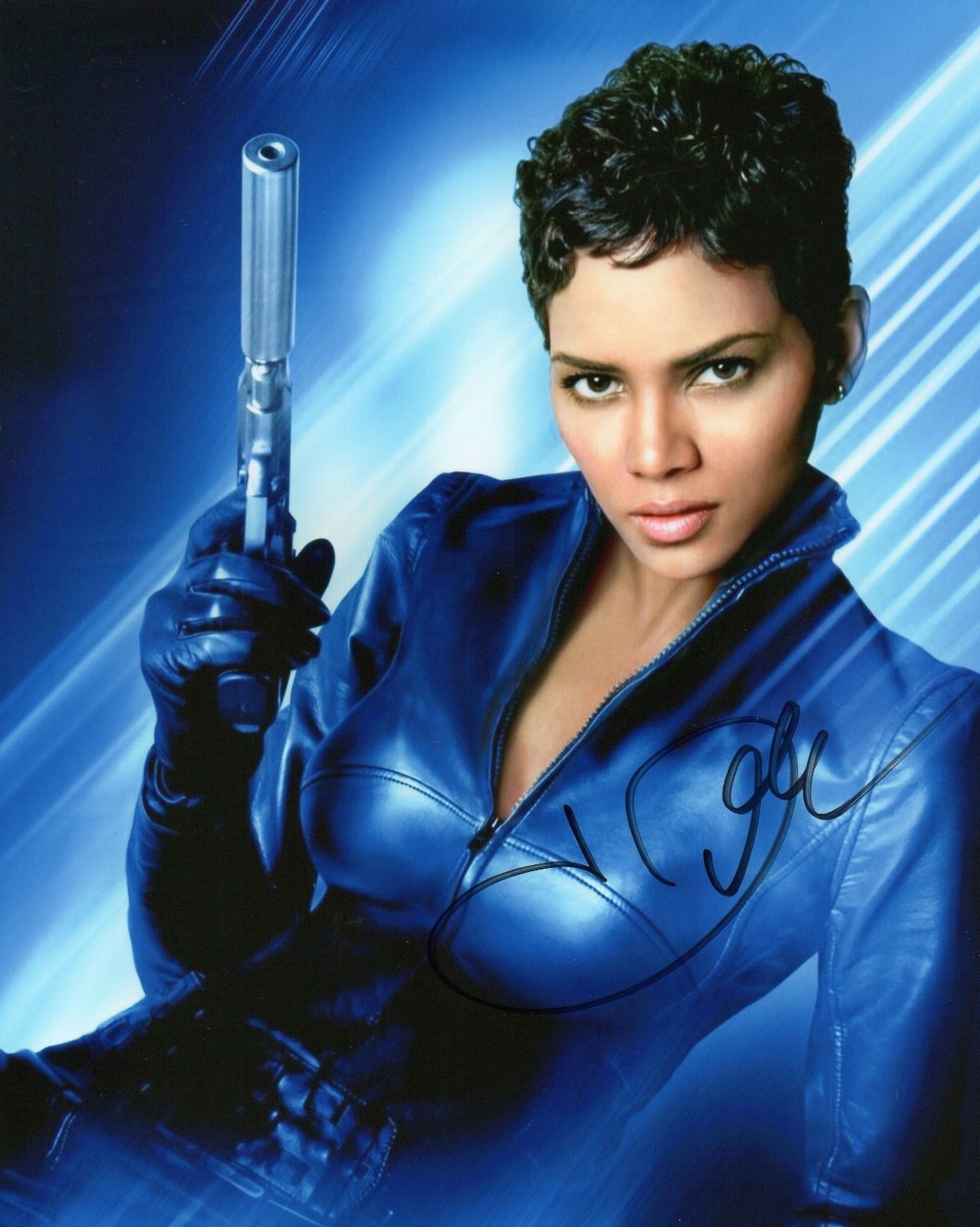 HALLE BERRY AUTOGRAPHED SIGNED A4 PP POSTER Photo Poster painting PRINT 21