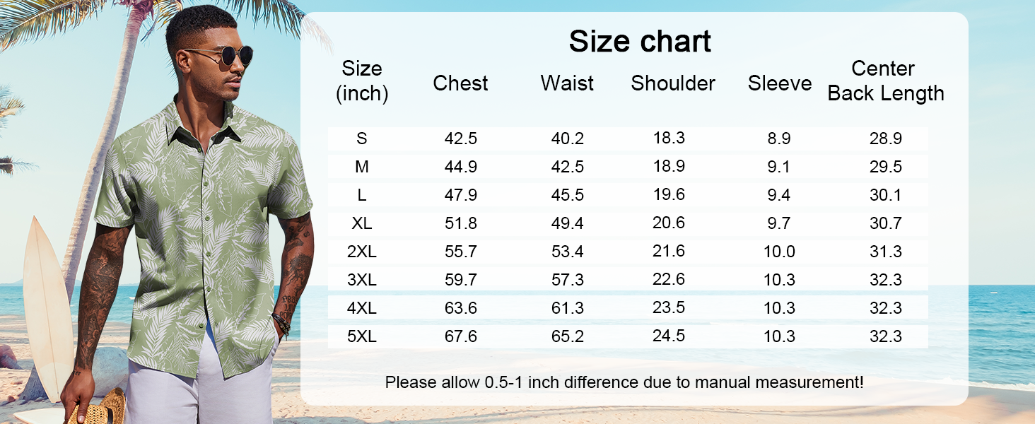 mens summer shirts