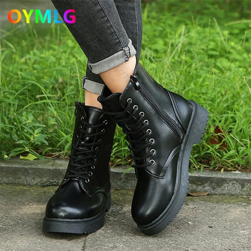 Qengg women 2021 autumn thin single British style ladies white fried street net red thin boots winter shoes women