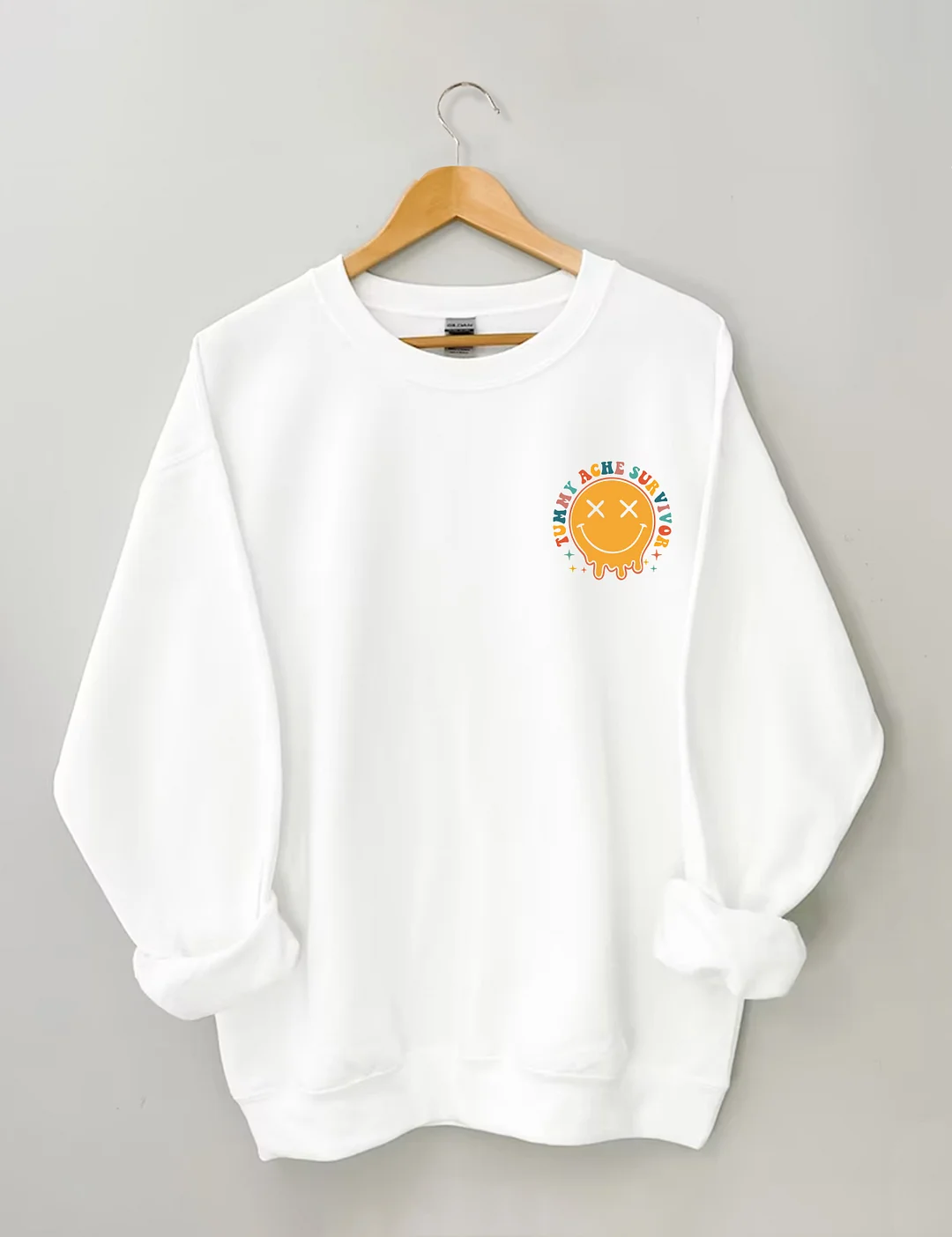 My Tummy Hurts But I'm being Really Brave About It Sweatshirt