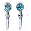 Handheld High-Pressure Shower Head, Angle-Adjustable Turbo Fan Head, Hydro-Jet Bracket And Filter, Removable One-Touch Pause Button Function