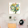 Lucky Tree-Partial 9CT Stamped Cross Stitch Bead Embroidery 55*55cm
